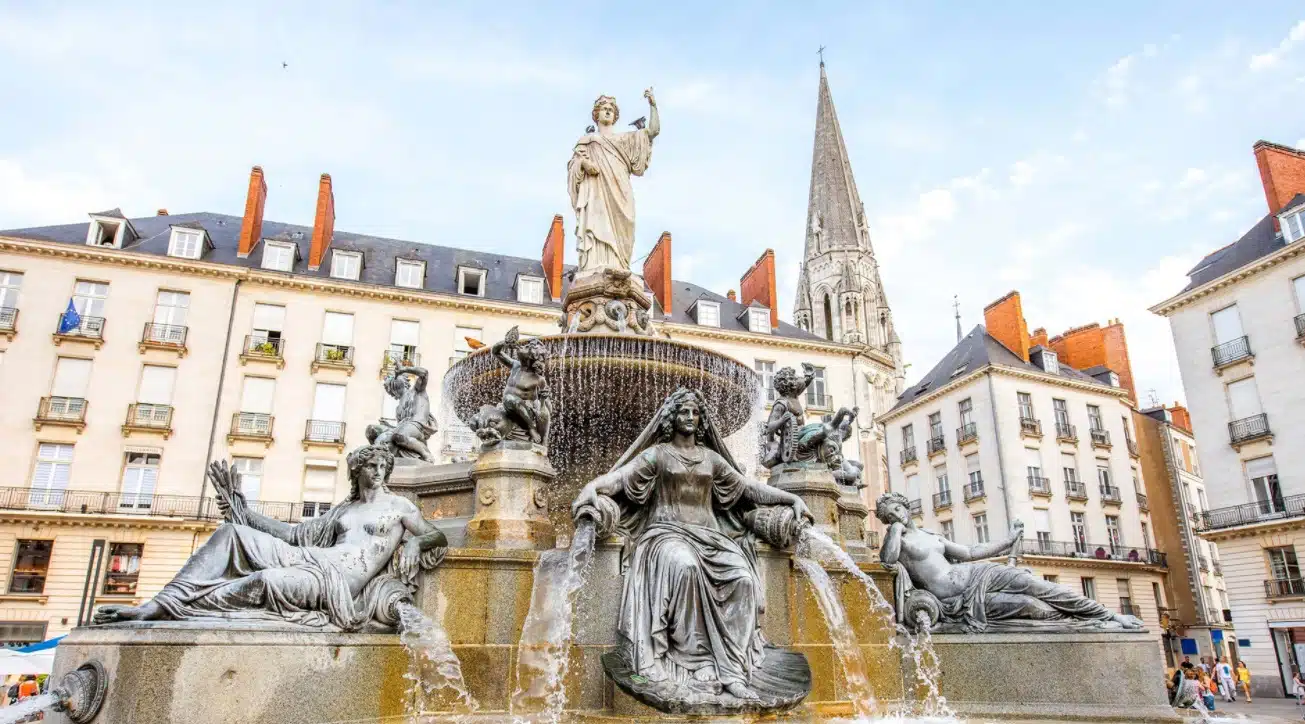 Fontaine à Nantes