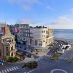 L'emplacement de la la résidence Beaurivage à Dinard