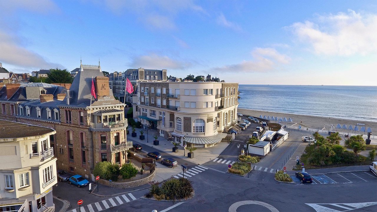 L'emplacement de la la résidence Beaurivage à Dinard