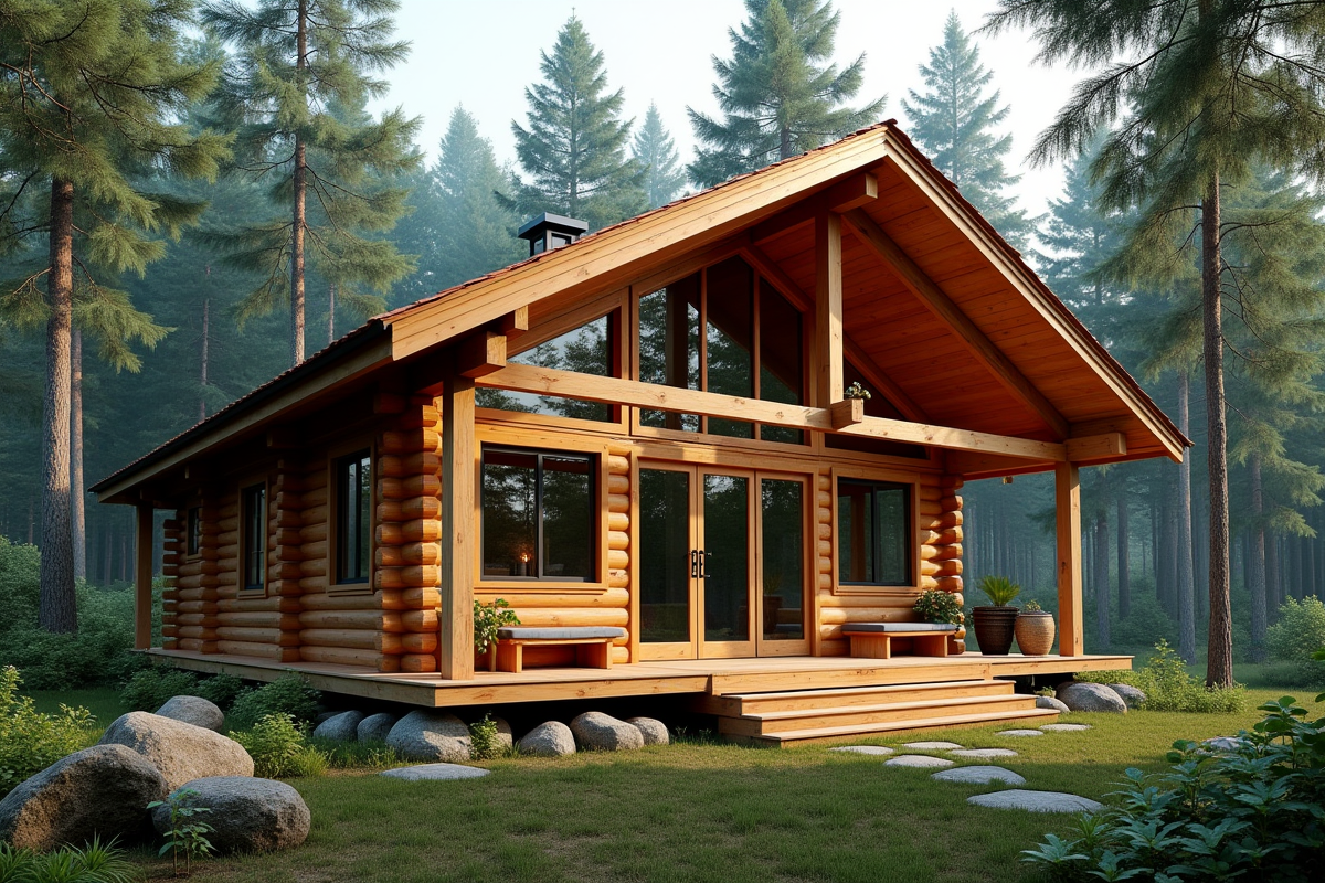 cabane bois