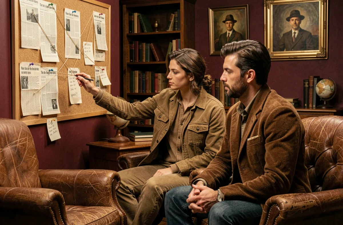 Atmosphère intimiste et énigmatique de l'escape room L'Azil